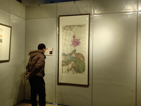 “春之声”———2019中国画名家迎春展（走进阳泉）开幕